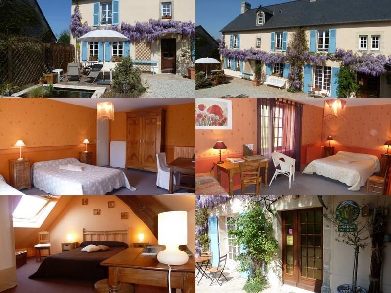 Les Volets Bleus Bed & Breakfast Saint-Martin-des-Entrées Екстериор снимка